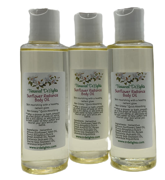 Sunflower Radiance Body Oil image 0