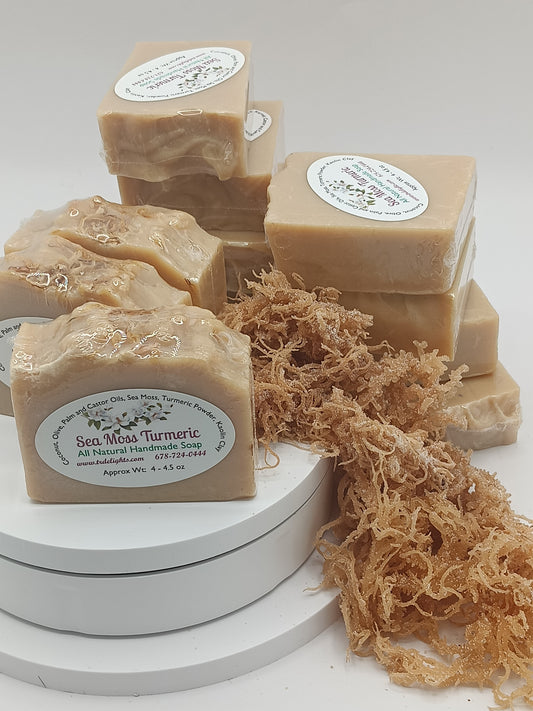 Sea Moss Turmeric Soap image 0