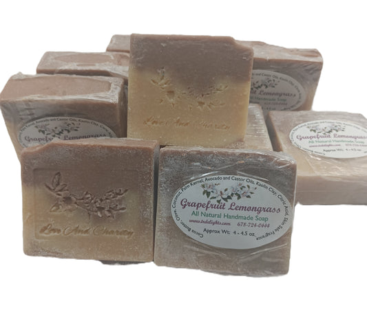 Grapefruit Lemongrass Soap image 0